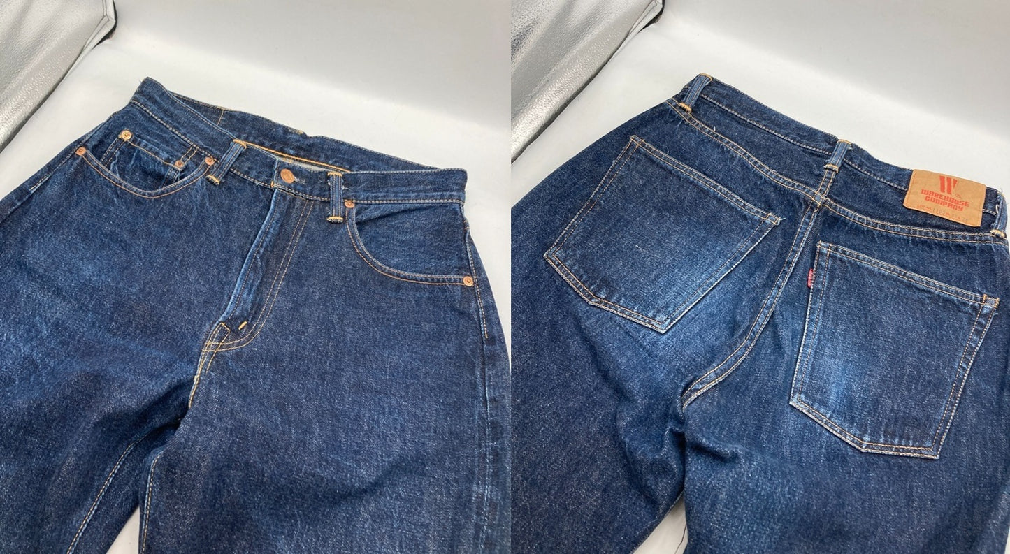 WAREHOUSE ウェアハウス デニムパンツ No.1105 サイズW32/L34 メンズ 中古 D4