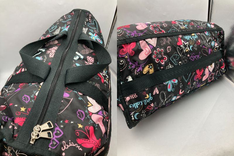 LESPORTSAC レスポートサック ポップ柄 2WAY ボストン ショルダーバッグ 中古 D4