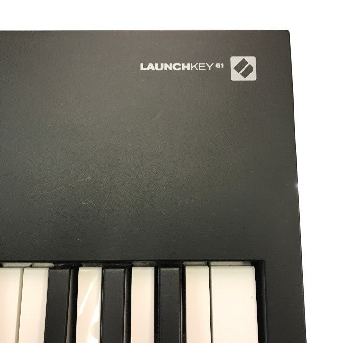 novation ノベーション Launchkey61 MK3 MIDIキーボード ブラック USB コントローラー 作曲 打ち込み 中古 T1