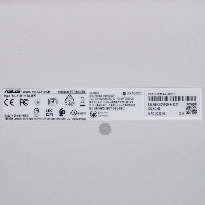 ASUS Chromebook CX1 (CX1101) 11.6インチ 中古 a1