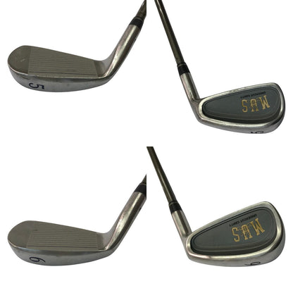 M・U SPORTS ゴルフクラブ 10本セット レディース 右利き用 ミエコ ウエサコ Ti-FACE ドライバー アイアン PW SW 中古 T1