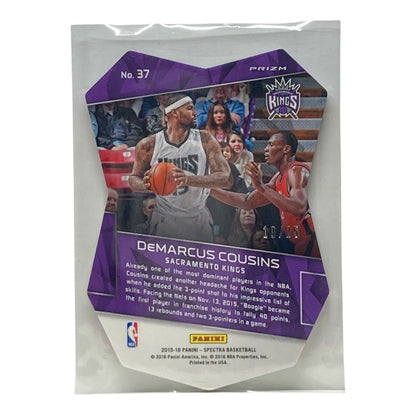 PANINI NBAカード SPECTRA PRIZM DEMARCUS COUSINS KINGS 19/25 #37 中古 IT2