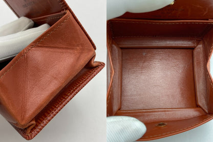 LOUIS VUITTON ルイヴィトン エピ ポルトモネ ボワット コインケース M63693 ケニアブラウン 中古 D4