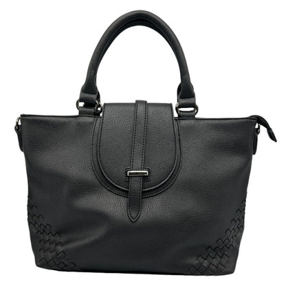 GIGI ジジ 2WAY バッグ 鞄 レザー ブラック トート ショルダー 中古 W４