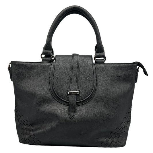 GIGI ジジ 2WAY バッグ 鞄 レザー ブラック トート ショルダー 中古 W４