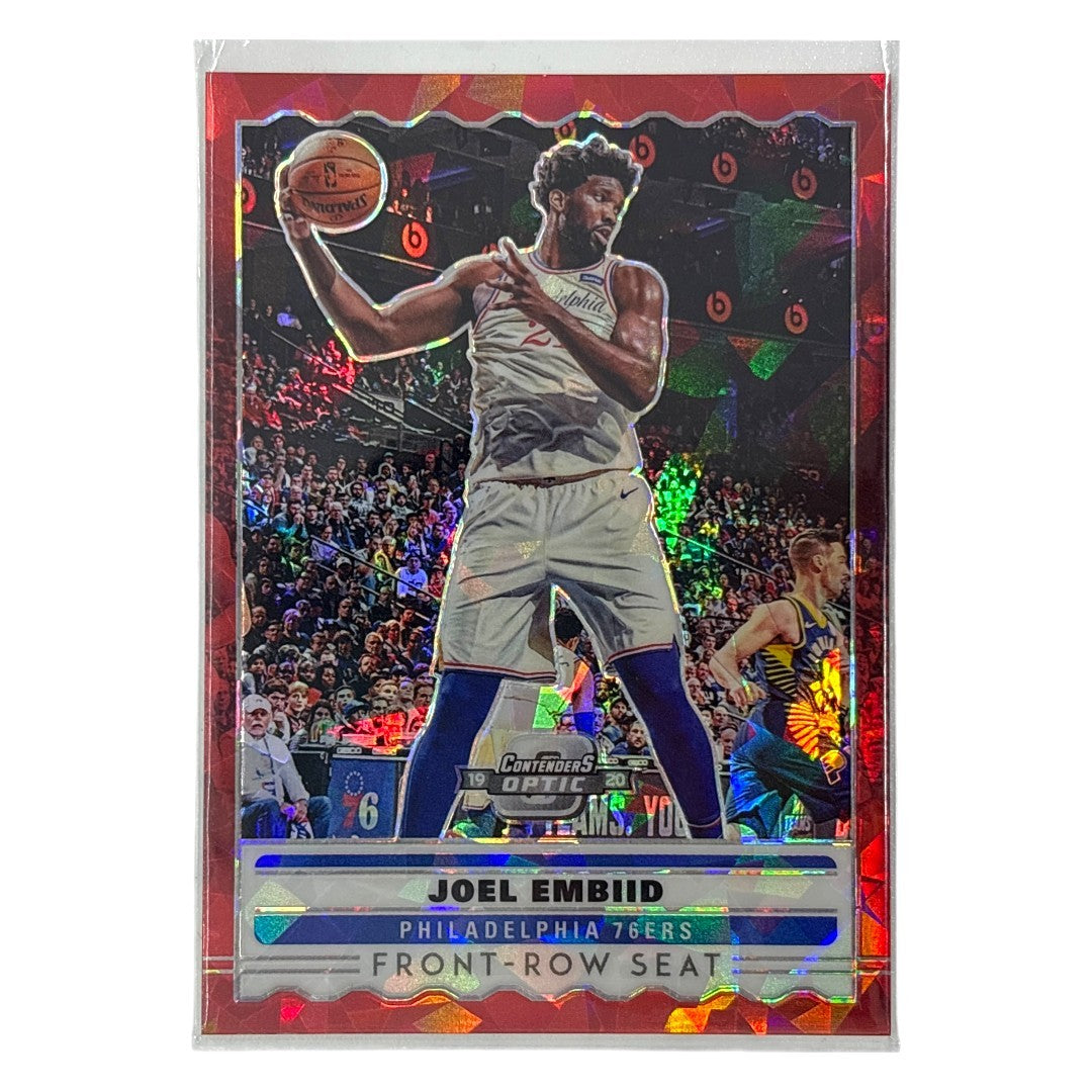 PANINI NBAカード CONTENDERS OPTIC PRIZM JOEL EMBIID PHILADELPHIA 76ERS #13 中古 IT1