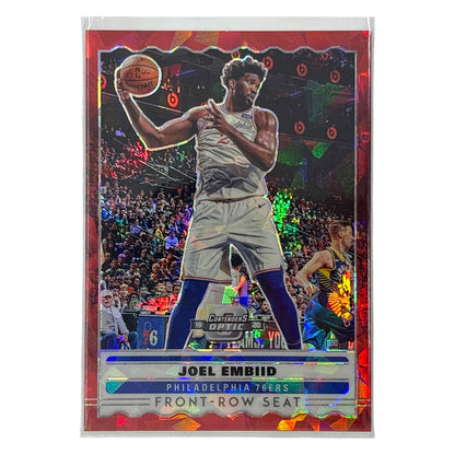 PANINI NBAカード CONTENDERS OPTIC PRIZM JOEL EMBIID PHILADELPHIA 76ERS #13 中古 IT1