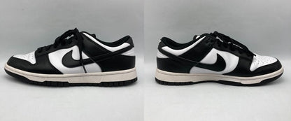 Nike Dunk Low Retro ナイキ ダンク ロー レトロ ホワイト/ブラック スニーカー DD1391-100 サイズ27.5cm 中古 D4