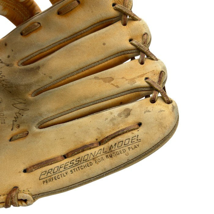 ミズノ 硬式用 ワールドウィン グレートチャンピオン オリジナル版 赤カップ GOV-3 MIZUNO グローブ 野球 プロフェッショナルモデル 中古 W４