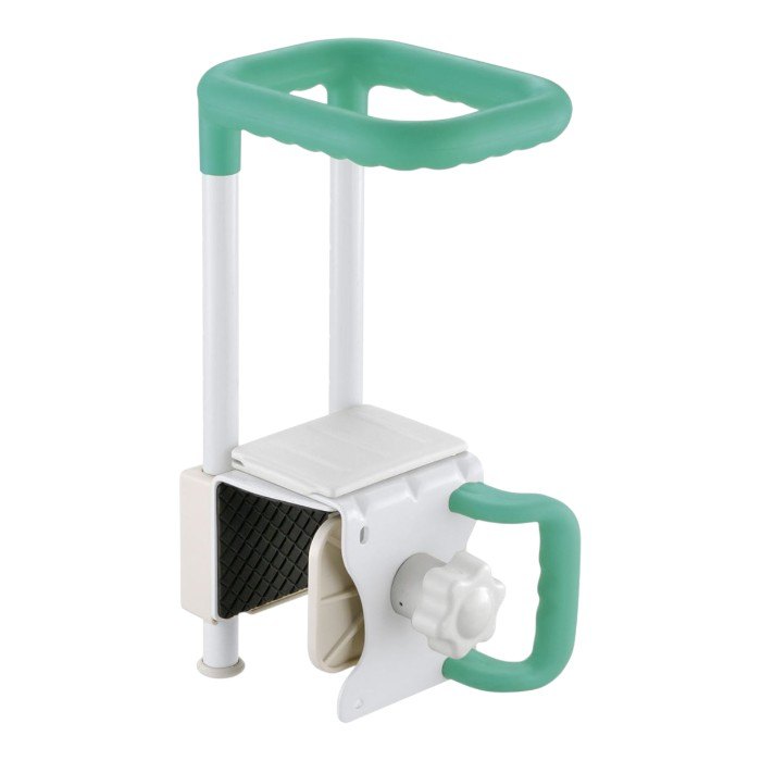未開封品 Richell リッチェル 浴そう手すり ワイドサイズ グリーン 049746 中古 a1