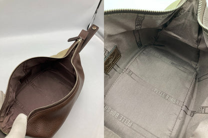 PELLE BORSA ペレボルサ レザー ハンドルバッグ 中古 D4