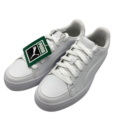 PUMA プーマ V コート バルク スニーカー 389907 01 レディース サイズ23.5cm 中古 D4
