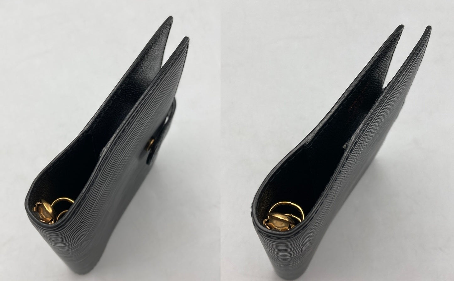 LOUIS VUITTON エピ アジェンダPM 手帳カバー ブラック R20052 中古 D4