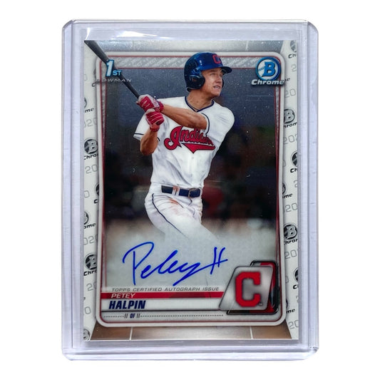 TOPPS MLBカード BOWMAN CHROME PETEY HALPIN GUARDIANS #CDA-PH 中古 IT2