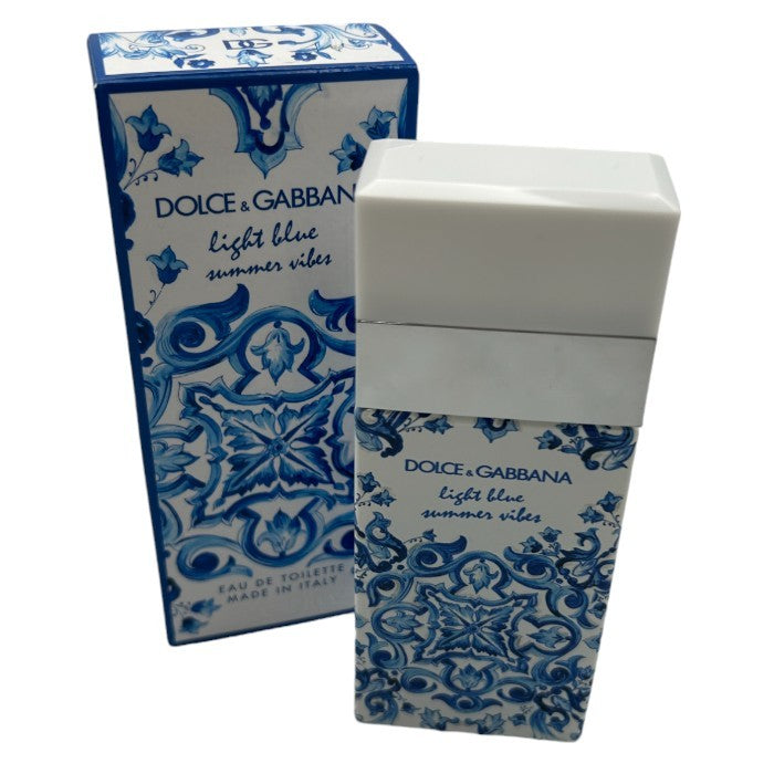 DOLCE＆GABBANA ドルチェ＆ガッバーナ ライトブルー サマーバイブス オードトワレ 50ml 香水 ブランド ユニセックス 中古 W４