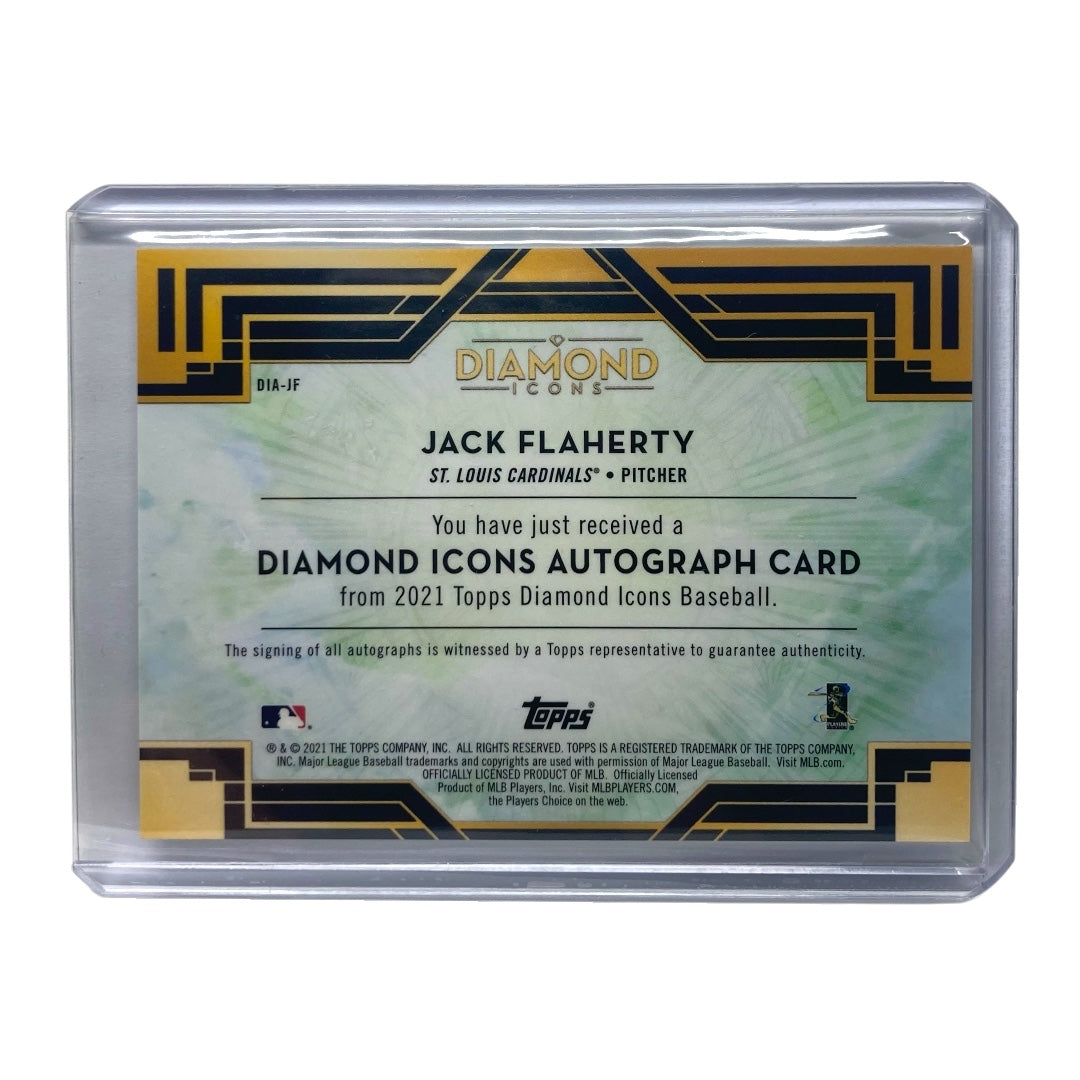 TOPPS MLBカード DIAMOND ICONS JACK FLAHERTY CARDINALS 04/10 #DIA-JF 中古 IT2