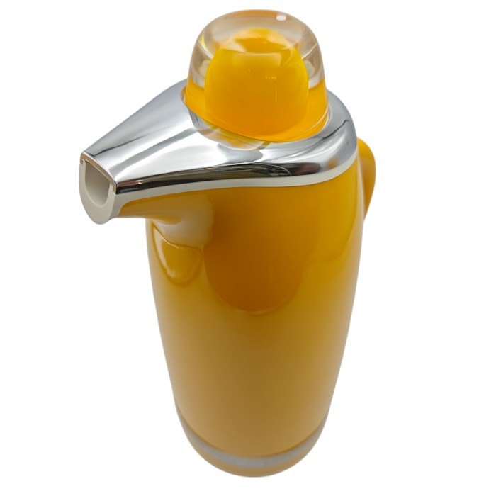 ZOJIRUSHI 象印 昭和レトロ キャロルポット イエロー SJ-1000 中古 未使用品 H4