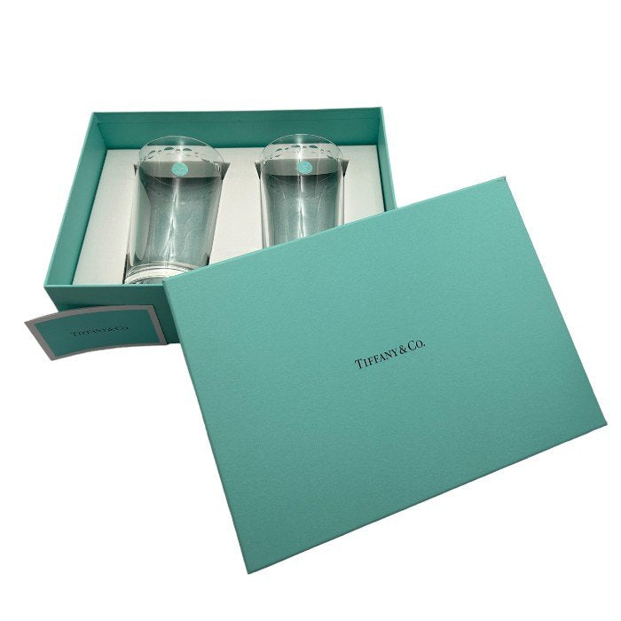 未使用品 TIFFANY&Co. ティファニー ペア タンブラー スウィングHB 洋食器 コップ ブランド 中古 W４