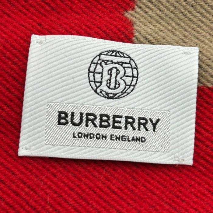 BURBERRY バーバリー マフラー ベージュ 8037534 ブランド レディース かわいい 秋 冬 中古 W４