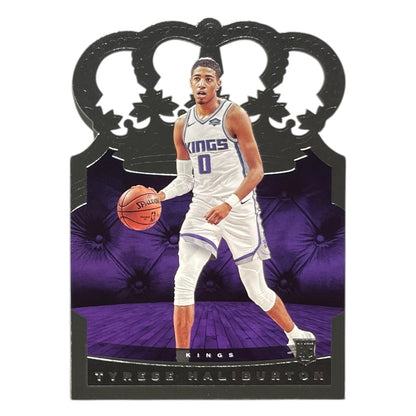 PANINI NBAカード CROWN ROYALE DIE CUT TYRESE HALIBURTON KINGS #98 中古 IT2