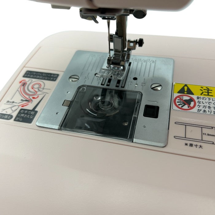 未使用品 SINGER シンガー コンピューターミシン SN777αlll ピンク ミシン 家庭用 アルファベット 数字 中古 Ｗ４