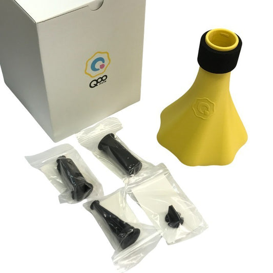 QooMute トロンボーン用 プラクティスミュート 消音 超軽量 高強度 金管楽器 練習用 カナリア 中古 T1