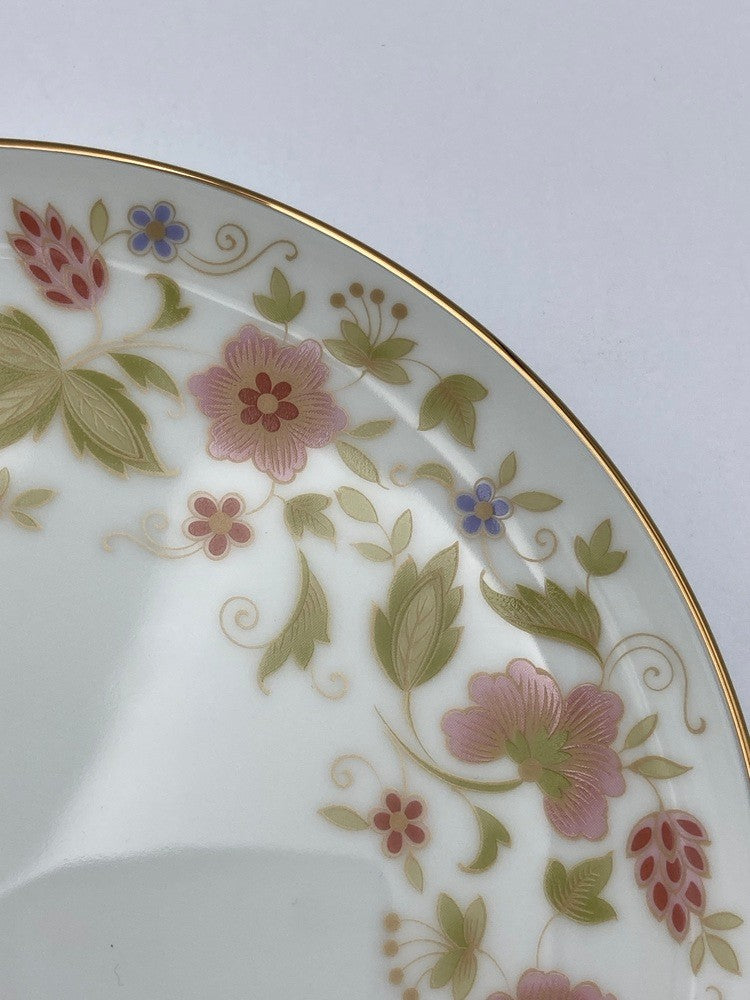 Noritake ノリタケ 更紗柄 19cm クーププレートセット 5枚 N-433L 中古 D4