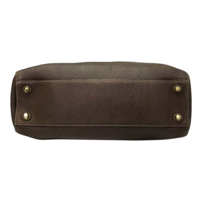 COACH コーチ ハンドバッグ レディース レザー トートバッグ ベルトデザイン ブラウン 10212 中古 T1