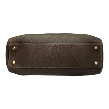 COACH コーチ ハンドバッグ レディース レザー トートバッグ ベルトデザイン ブラウン 10212 中古 T1