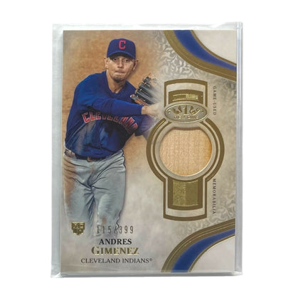 TOPPS MLBカード TIER 1 ANDRES GIMENEZ CLEVELAND INDIANS /399 #T1R-AG 中古 IT2