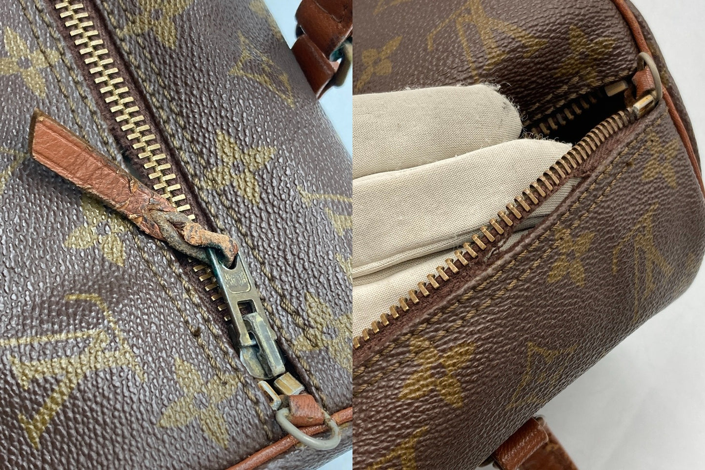 LOUIS VUITTON ルイヴィトン モノグラム パピヨン30  ハンドバッグ レディース 旧型 M51365 中古 D4