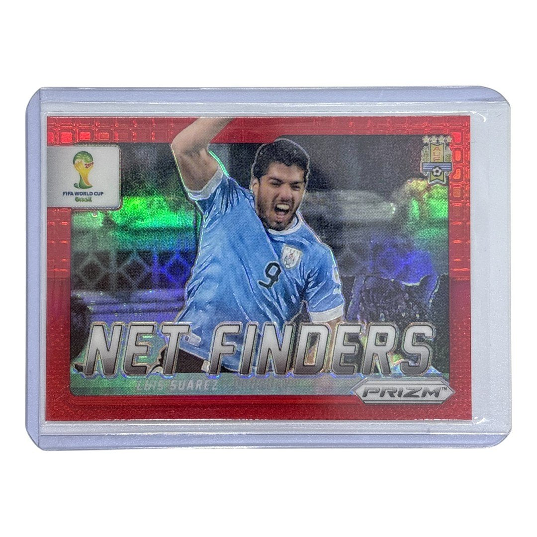 PANINI サッカーカード PRIZM NET FINDERS FIFA WORLD CUP LUIS SUAREZ URUGUAY /149 #24 中古 IT1
