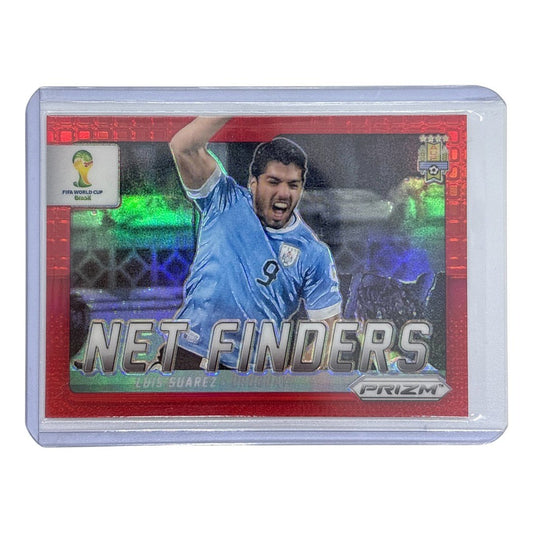 PANINI サッカーカード PRIZM NET FINDERS FIFA WORLD CUP LUIS SUAREZ URUGUAY /149 #24 中古 IT1