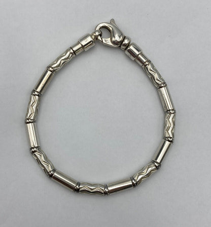 TIFFANY&Co. ティファニー アズテックジグザグ ブレスレット シルバー925 中古 D4