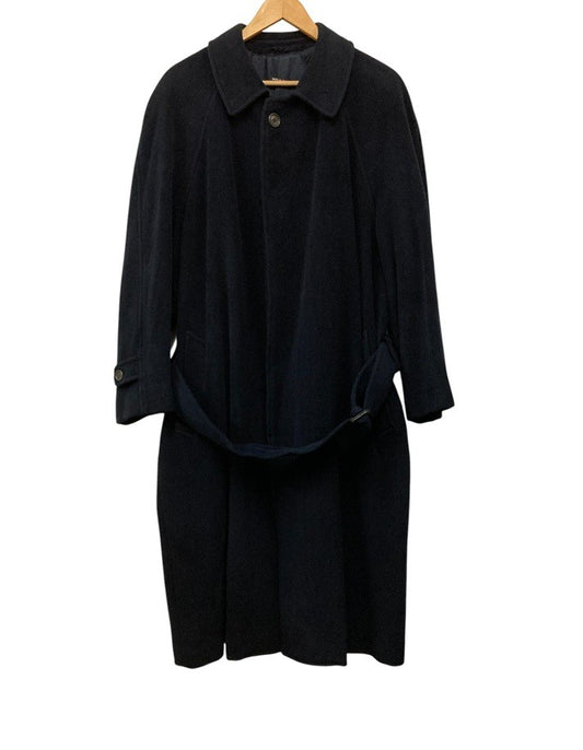 GIORGIO ARMANI ジョルジオアルマーニ アンゴラ混 ステンカラーコート サイズ46 中古 D4