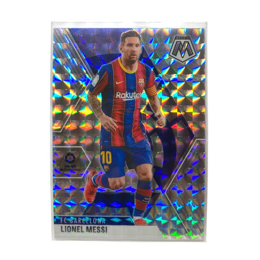 PANINI サッカーカード MOSAIC LALIGA PRIZM LIONEL MESSI BARCELONA #57 中古 IT2