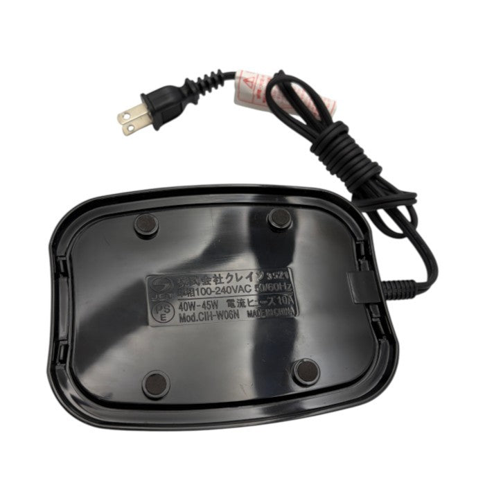 CREATE ION ワンウェイスリーカール ホットカーラー ノアール CIH-W06N クレイツ ヘア 家電製品 素早く 簡単 中古 W４