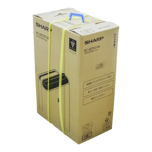 未使用品 SHARP シャープ プラズマクラスター加湿空気清浄機 ホワイト KC-40TH7-W 中古 a1