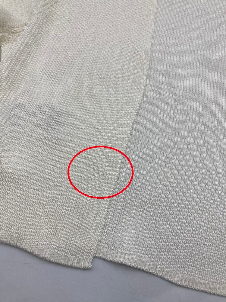 TOCCA トッカ エコファー付き ボレロ カーディガン 488445 サイズXS ホワイト 中古 D4