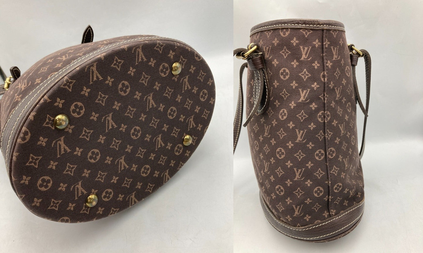 LOUIS VUITTON ルイヴィトン モノグラム ミニラン バケットPM M95226 中古 D4