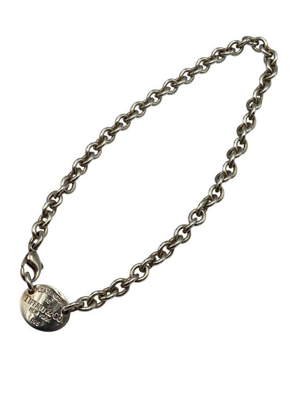 TIFFANY＆Co. ティファニー リターントゥ オーバルプレート ネックレス シルバー925 中古 D4