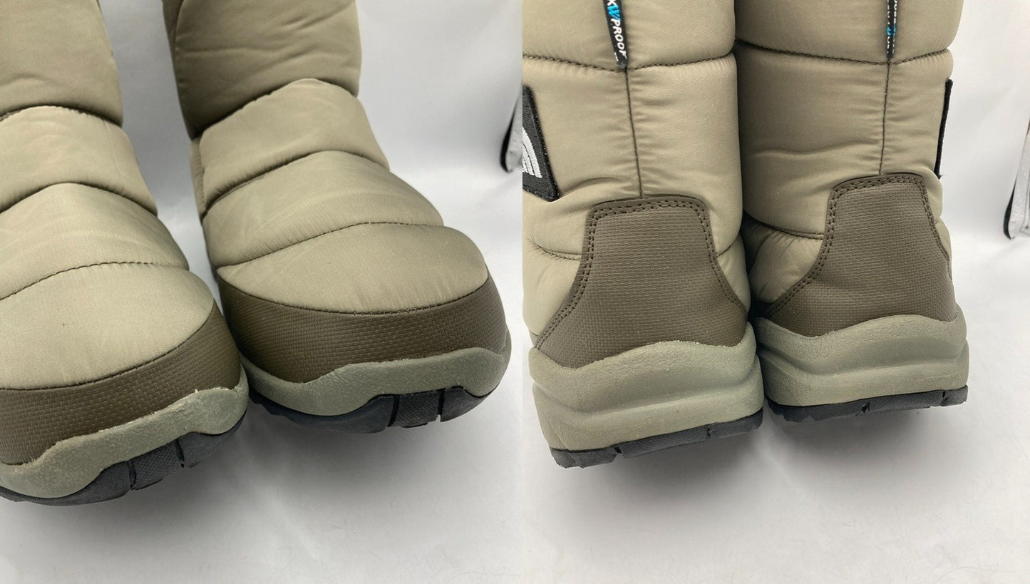 THE NORTH FACE ノースフェイス Nuptse Bootie WP V MIL NF51681 セージグリーン サイズ27cm メンズ 中古 D4