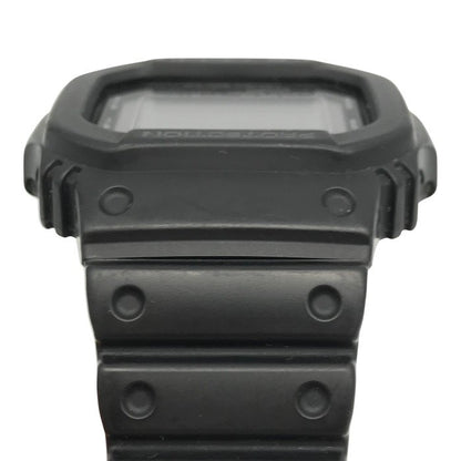 CASIO G-SHOCK 5600 Series 腕時計 メンズ デジタル タフソーラー 電波 反転液晶 スクエアフェイス ブラック GW-M5610-1BJF 中古 T1