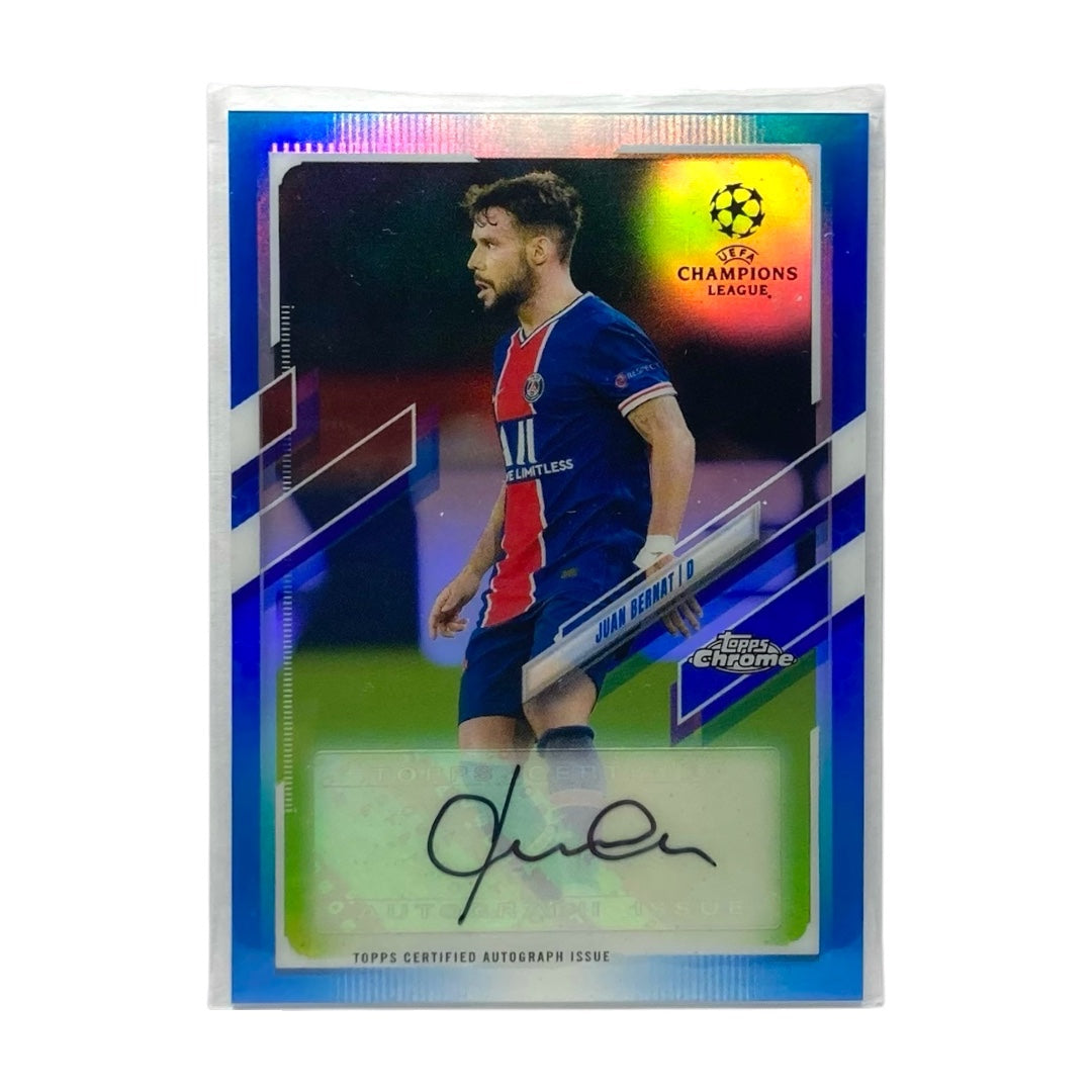 TOPPS サッカーカード CHROME JUAN BERNAT PARIS SAINT-GERMAN /150 #CA-JBE 中古 IT2