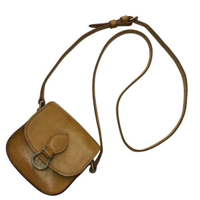 LOUIS VUITTON ルイヴィトン サンクルー ショルダーバッグ レディース レザー 斜め掛け ヴィンテージ ミニサイズ フラップ ブラウン 中古 T1
