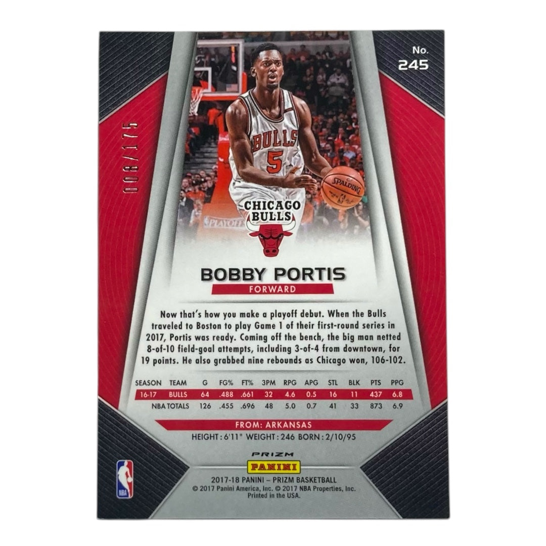 PANINI NBAカード PRIZM BOBBY PORTIS BULLS /175 #245 中古 IT2
