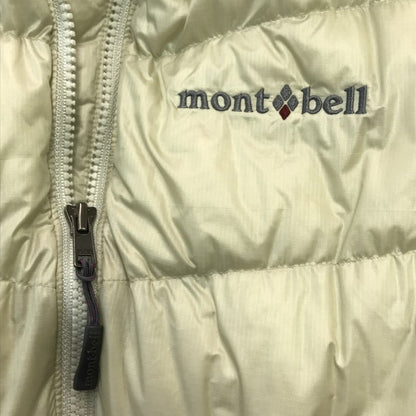 mont-bell モンベル アルパインダウンジャケット レディース アウトドアウェア コンパクト 防寒着 アイボリー Mサイズ 1101427 IV 中古 T1