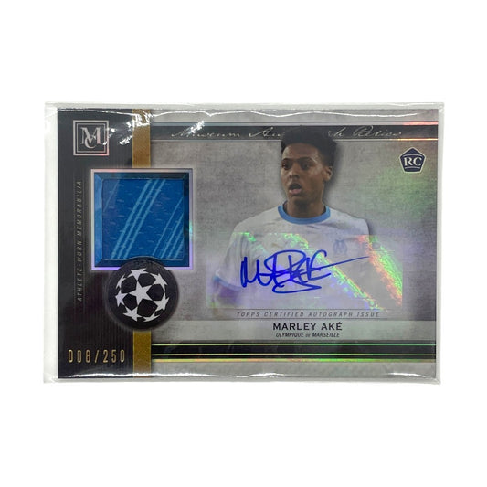 TOPPS サッカーカード MUSEUM COLLECTION MARLEY AKÉ OLYMPIQUE DE MARSEILLE 008/250 #MAR-MA 中古 IT1