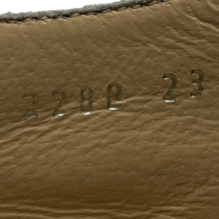 MARGARET HOWELL idea マーガレットハウエル レディース ウイングチップ 23cm レザー 靴 シューズ ホワイト おしゃれ 中古 W４