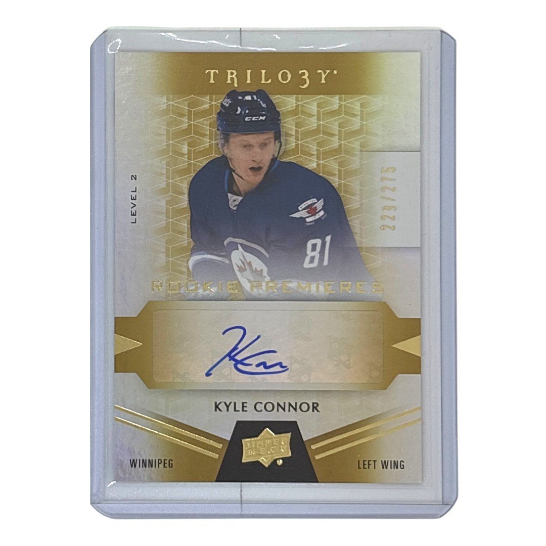 UPPER DECK NHLカード TRILOGY KYLE CONNOR WINNIPEG JETS /275 #89 中古 IT1